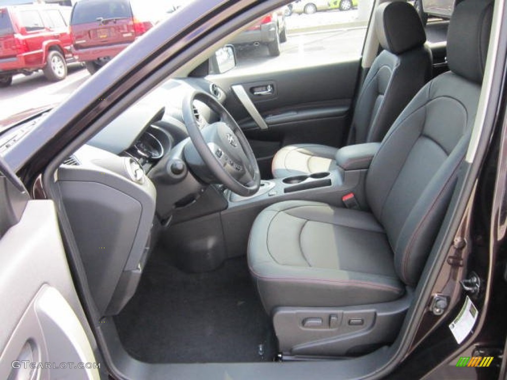 2011 Rogue SL AWD - Black Amethyst / Black photo #9