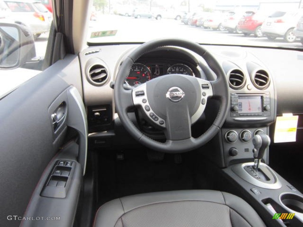 2011 Rogue SL AWD - Black Amethyst / Black photo #13