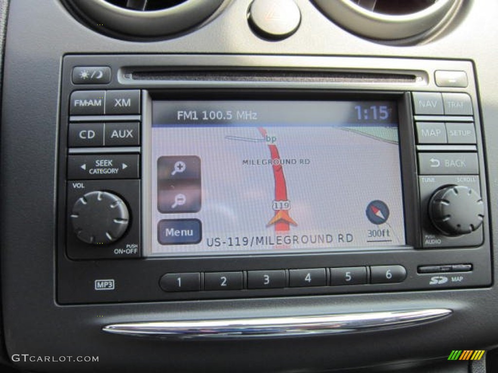 2011 Rogue SL AWD - Black Amethyst / Black photo #19