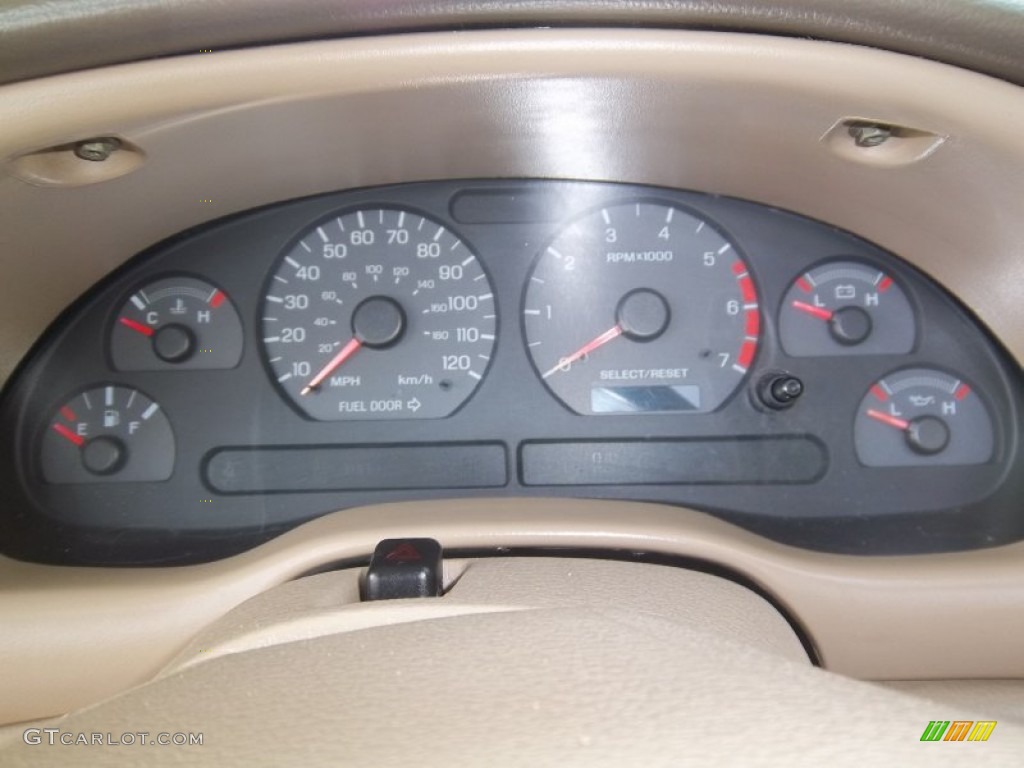 1999 Ford Mustang V6 Convertible Gauges Photos
