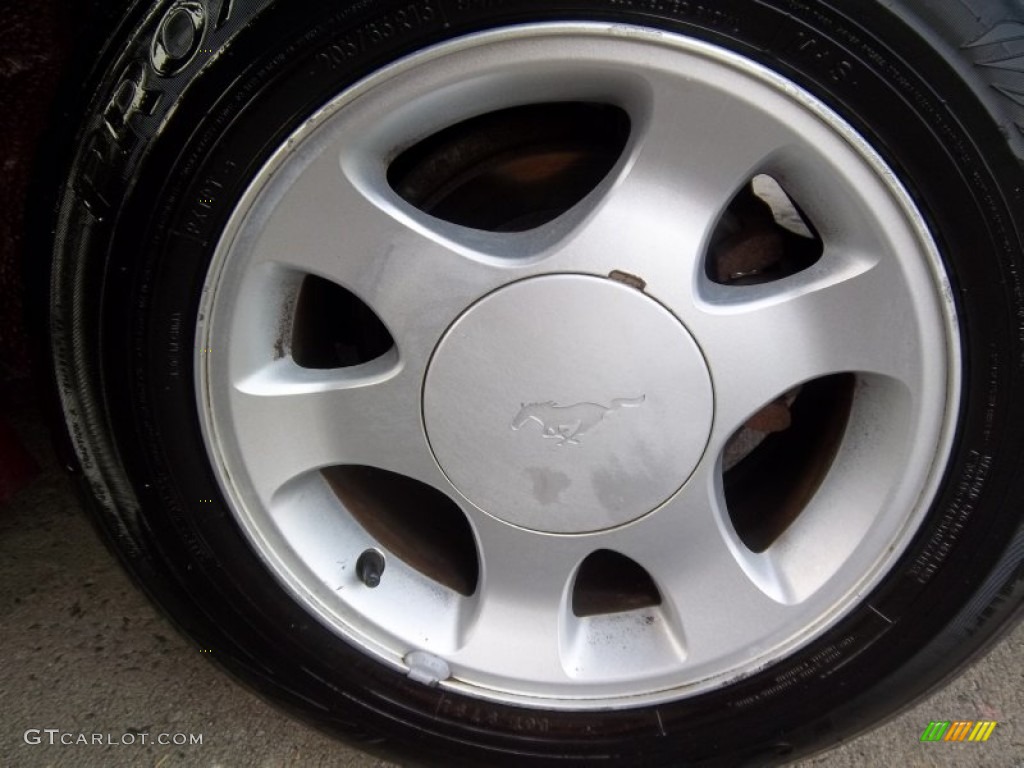 1999 Ford Mustang V6 Convertible Wheel Photo #53769206