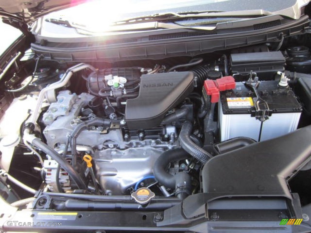 2011 Rogue SV AWD - Wicked Black / Black photo #18