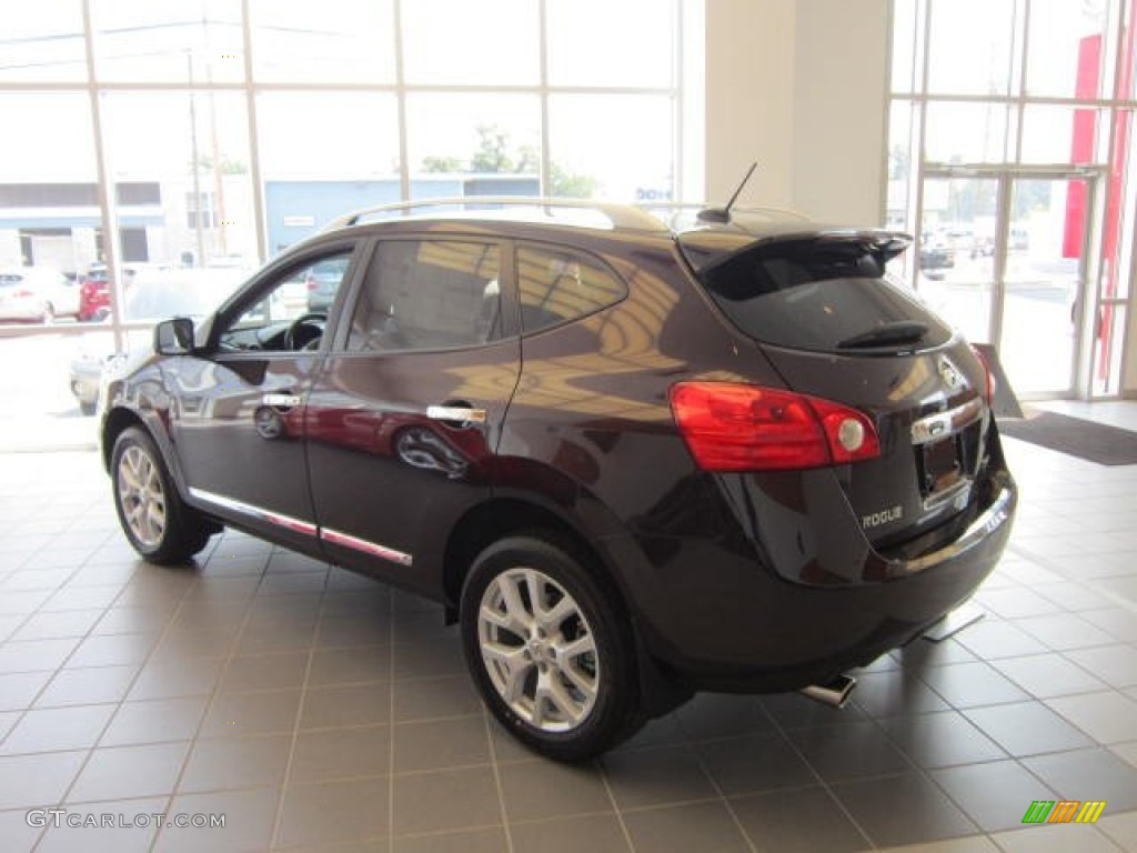 2011 Rogue SL AWD - Black Amethyst / Gray photo #3