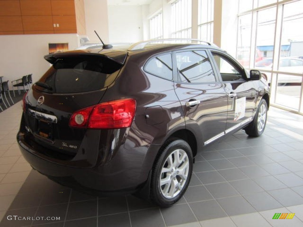 2011 Rogue SL AWD - Black Amethyst / Gray photo #5