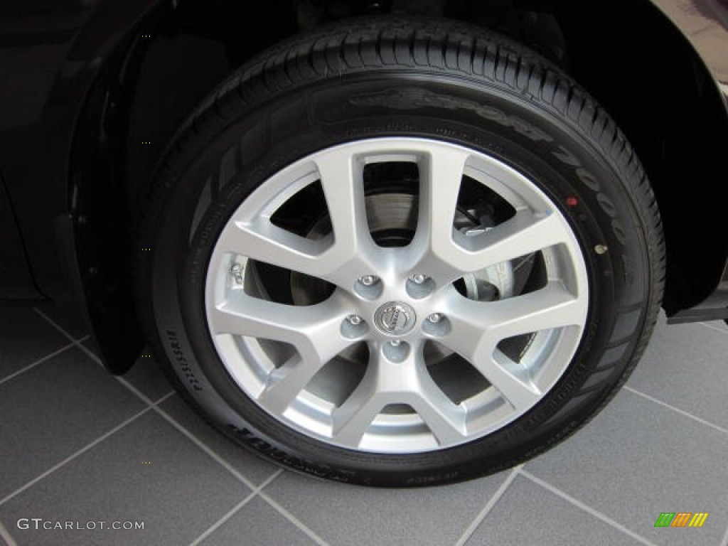 2011 Rogue SL AWD - Black Amethyst / Gray photo #7