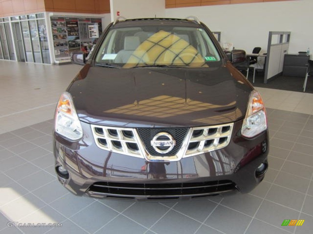 2011 Rogue SL AWD - Black Amethyst / Gray photo #8