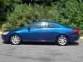 2003 Sapphire Blue Pearl Honda Accord EX V6 Coupe  photo #2