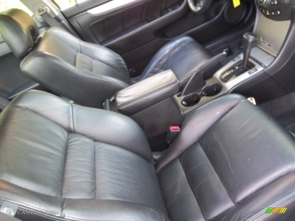 2003 Accord EX V6 Coupe - Sapphire Blue Pearl / Black photo #18
