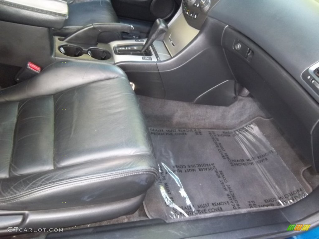 2003 Accord EX V6 Coupe - Sapphire Blue Pearl / Black photo #19