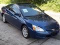 2003 Sapphire Blue Pearl Honda Accord EX V6 Coupe  photo #23