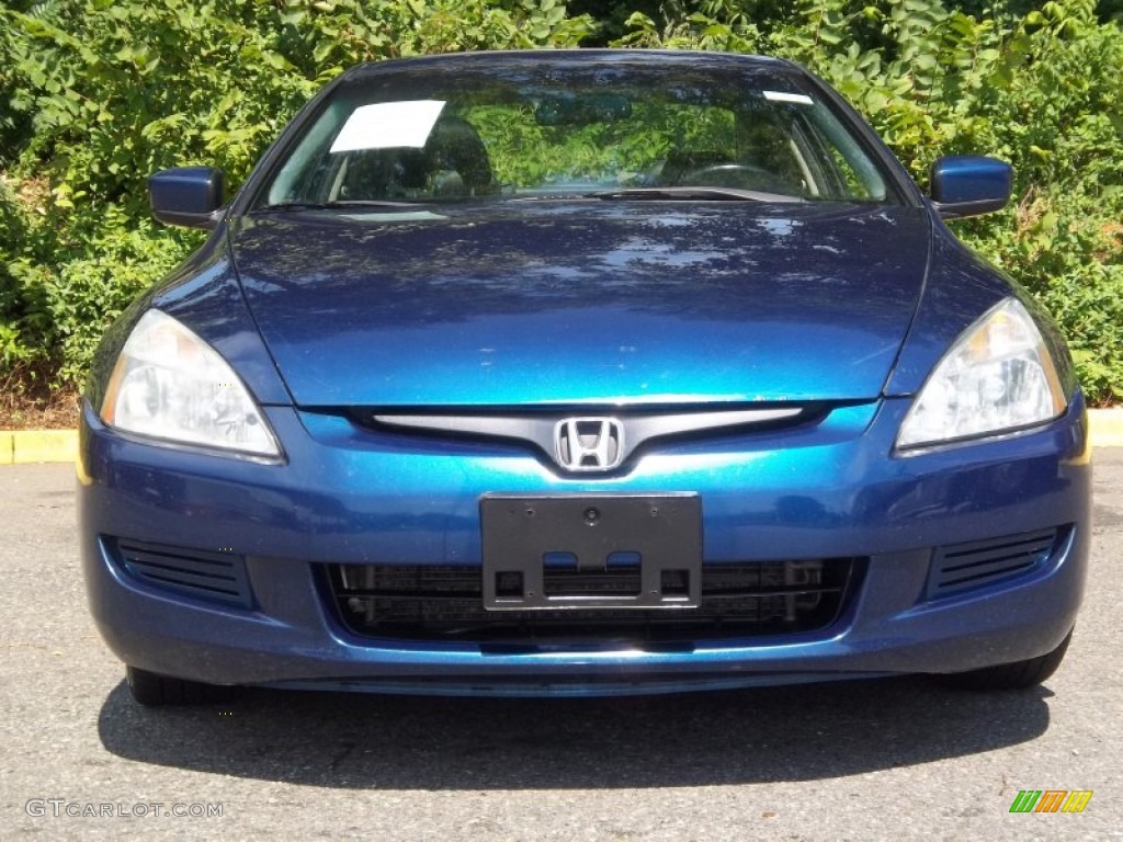 2003 Accord EX V6 Coupe - Sapphire Blue Pearl / Black photo #28