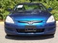 2003 Sapphire Blue Pearl Honda Accord EX V6 Coupe  photo #28