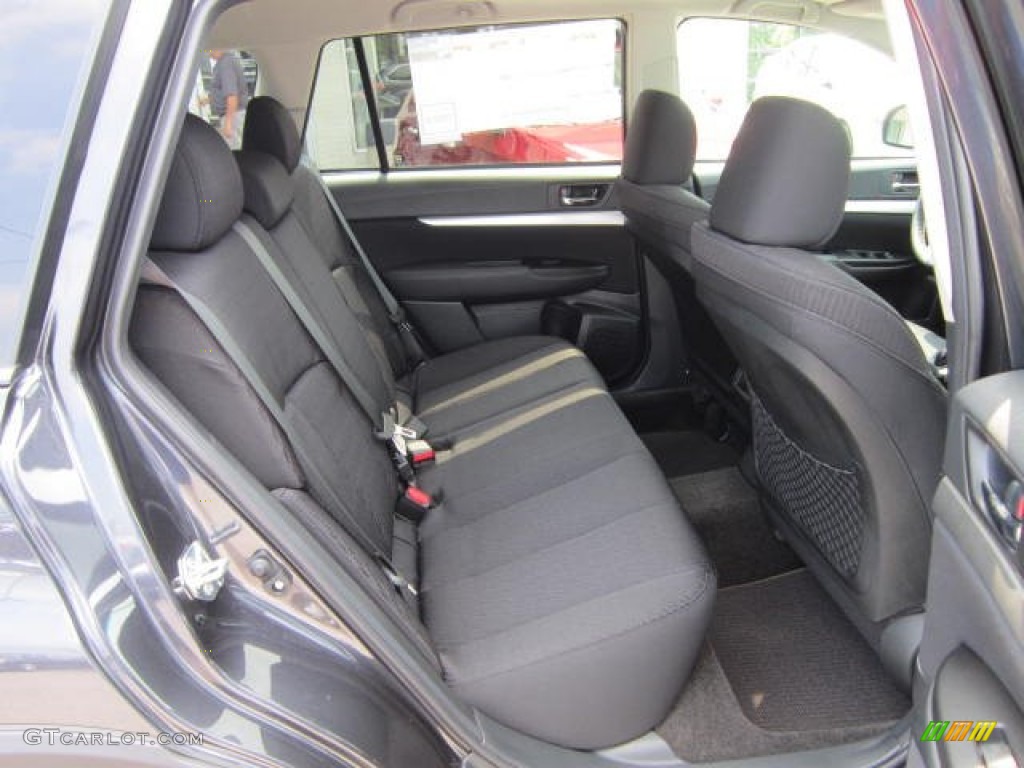2011 Outback 2.5i Premium Wagon - Graphite Gray Metallic / Off Black photo #16