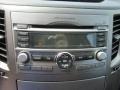 2011 Subaru Outback Off Black Interior Audio System Photo