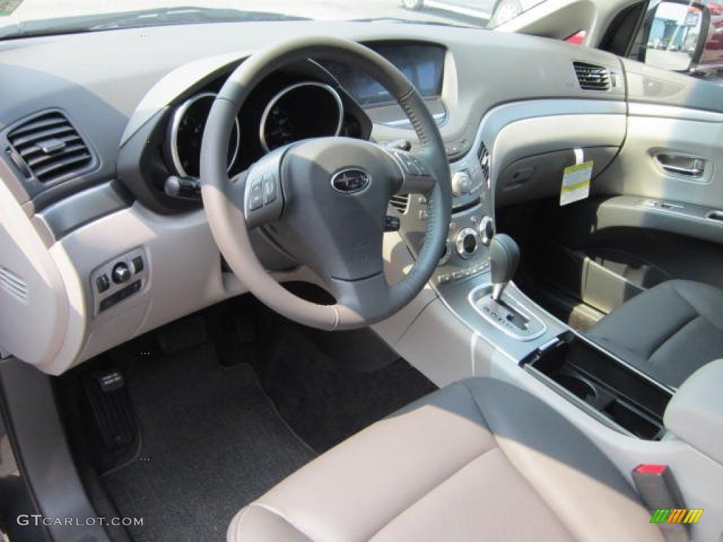 Slate Gray Interior 2011 Subaru Tribeca 3.6R Limited Photo #53770604