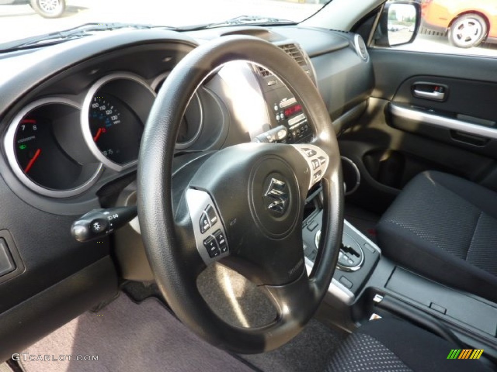 Black Interior 2007 Suzuki Grand Vitara 4x4 Photo #53770658