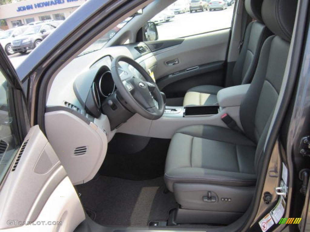 Slate Gray Interior 2011 Subaru Tribeca 3.6R Limited Photo #53770706