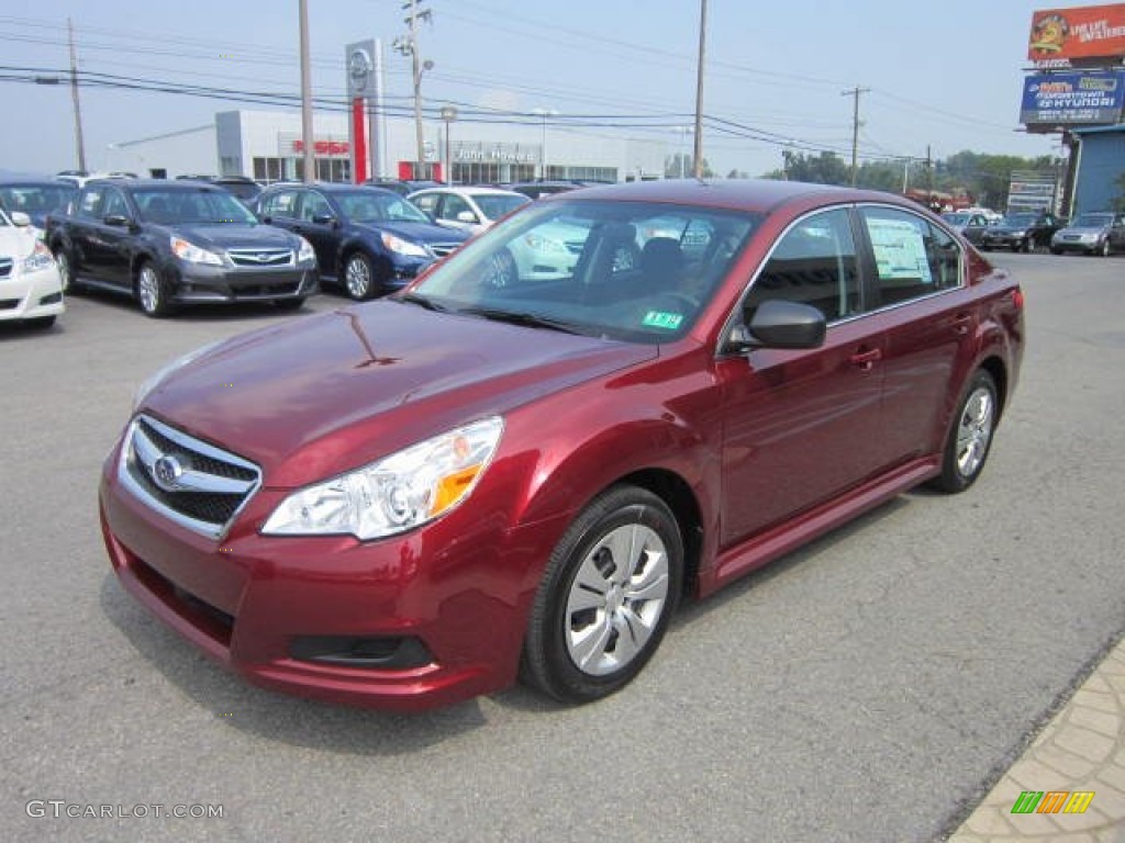 Ruby Red Pearl 2011 Subaru Legacy 2.5i Exterior Photo #53771495