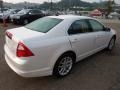 2011 White Platinum Tri-Coat Ford Fusion SEL V6  photo #4