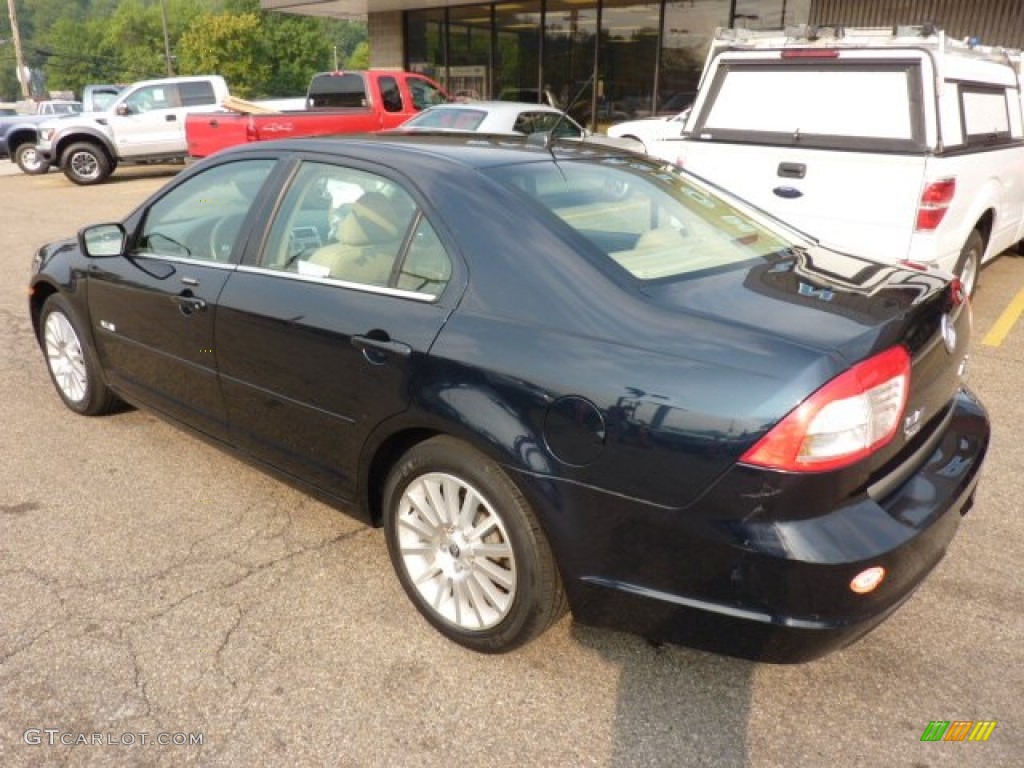 2008 Milan V6 Premier AWD - Dark Blue Metallic / Camel photo #2