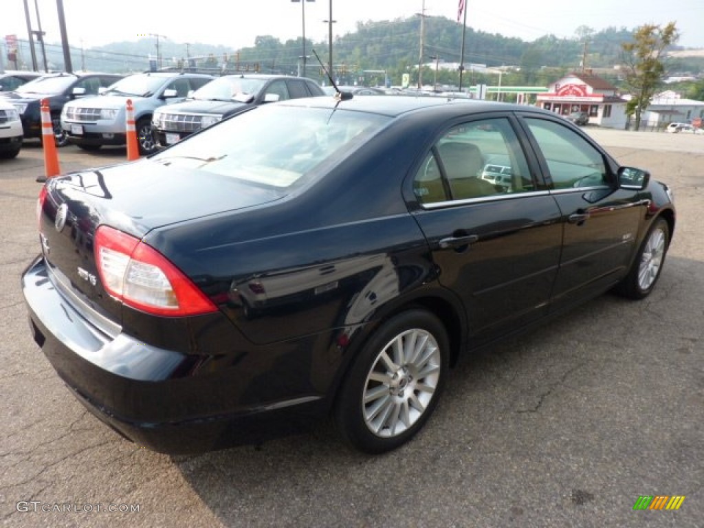 2008 Milan V6 Premier AWD - Dark Blue Metallic / Camel photo #4