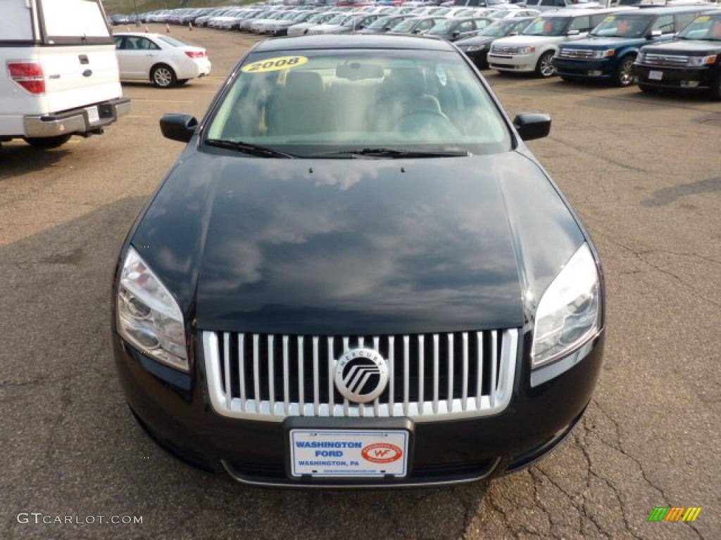 2008 Milan V6 Premier AWD - Dark Blue Metallic / Camel photo #7