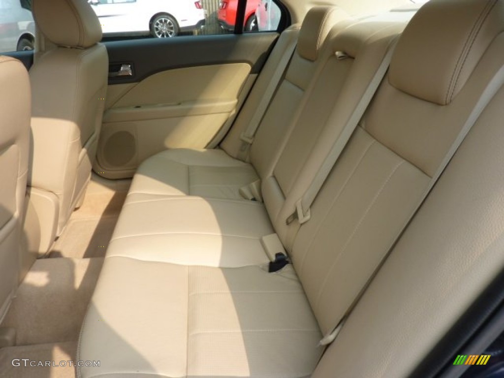 2008 Milan V6 Premier AWD - Dark Blue Metallic / Camel photo #11