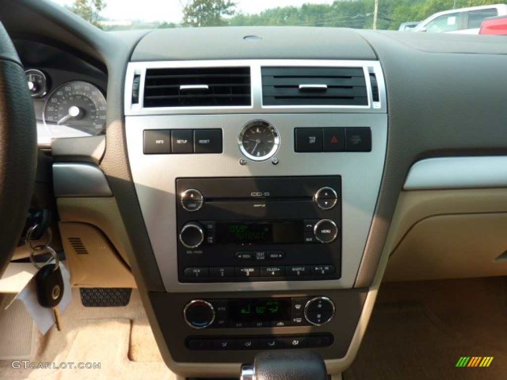 2008 Milan V6 Premier AWD - Dark Blue Metallic / Camel photo #18