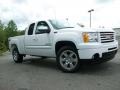 2011 Summit White GMC Sierra 1500 SLE Extended Cab 4x4  photo #7