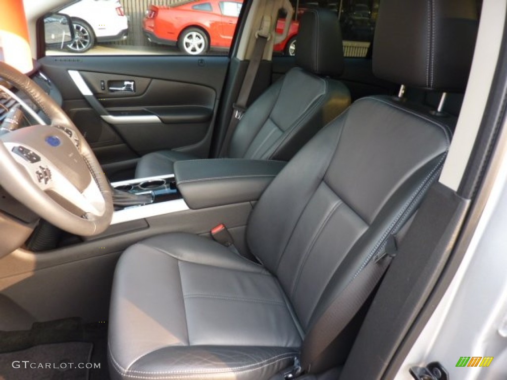 Charcoal Black/Silver Smoke Metallic Interior 2011 Ford Edge Sport AWD Photo #53772713