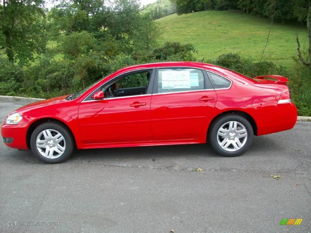 2011 Impala LT - Victory Red / Ebony photo #2