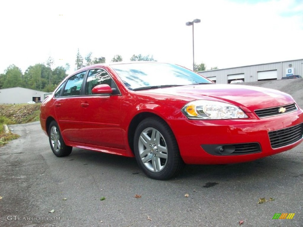 2011 Impala LT - Victory Red / Ebony photo #6