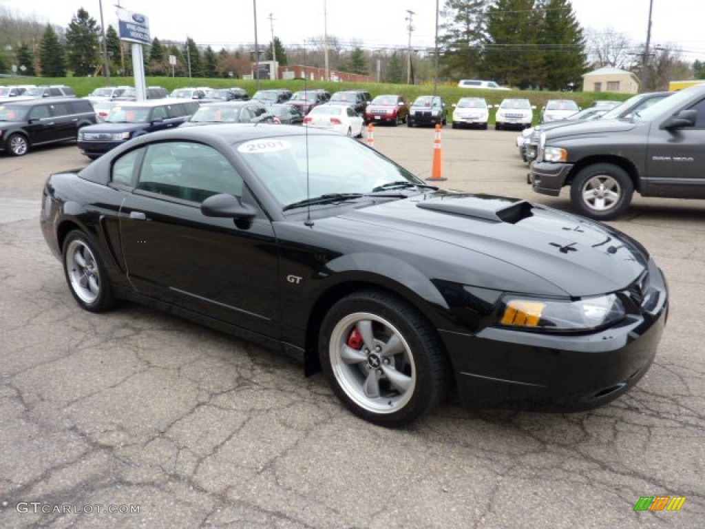 2001 Mustang Bullitt Coupe - Black / Dark Charcoal photo #6