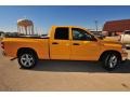 2008 Detonator Yellow Dodge Ram 1500 Big Horn Edition Quad Cab  photo #10