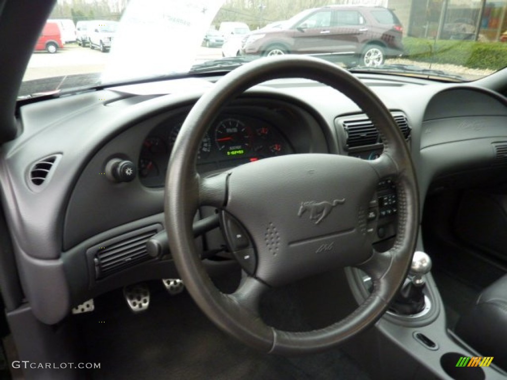 2001 Mustang Bullitt Coupe - Black / Dark Charcoal photo #11