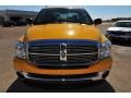 2008 Detonator Yellow Dodge Ram 1500 Big Horn Edition Quad Cab  photo #12