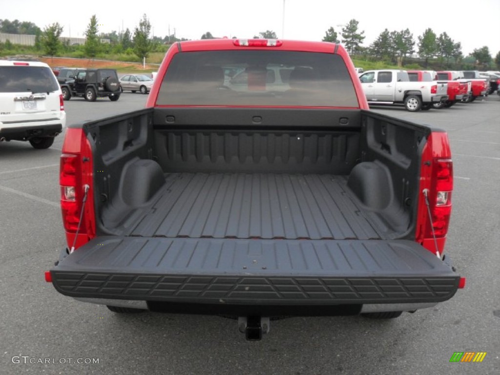 2009 Silverado 1500 LT Crew Cab 4x4 - Victory Red / Light Titanium photo #17