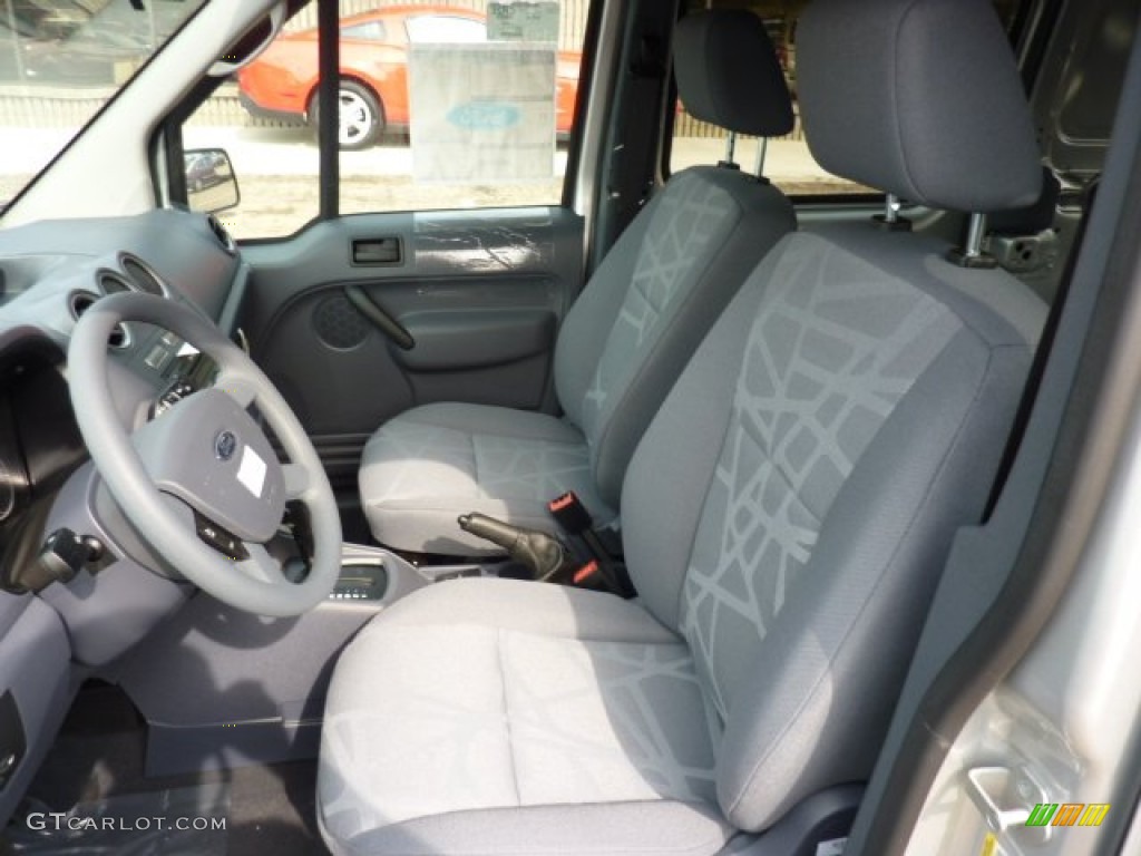 Dark Grey Interior 2011 Ford Transit Connect XLT Cargo Van Photo #53774519