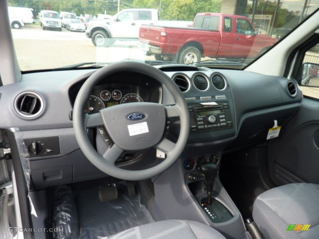 2011 Ford Transit Connect XLT Cargo Van Dark Grey Dashboard Photo #53774531