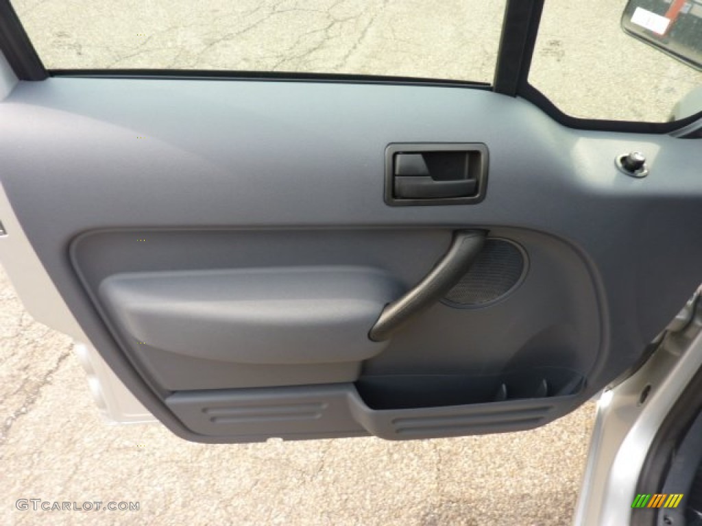2011 Ford Transit Connect XLT Cargo Van Dark Grey Door Panel Photo #53774536
