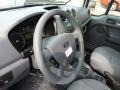 Dark Grey 2011 Ford Transit Connect XLT Cargo Van Interior Color