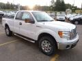 2011 Oxford White Ford F150 XLT SuperCab 4x4  photo #6