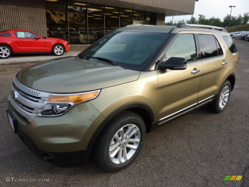 Ginger Ale Metallic 2012 Ford Explorer XLT 4WD Exterior Photo #53774876