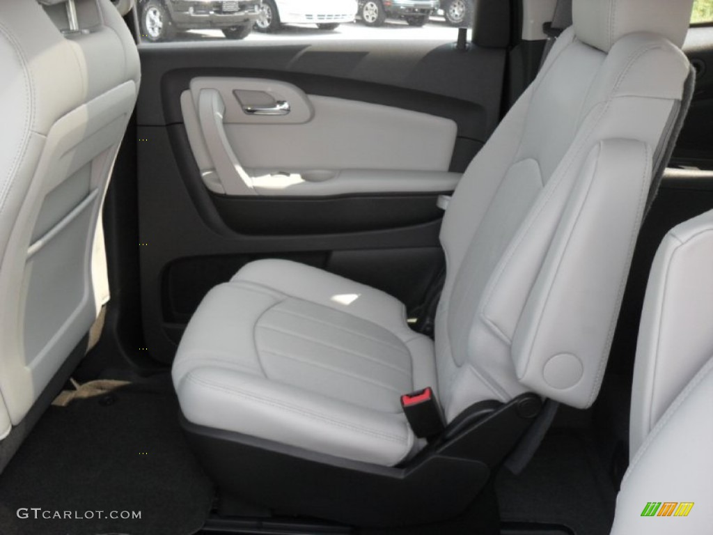 Light Gray/Ebony Interior 2012 Chevrolet Traverse LTZ Photo #53775154
