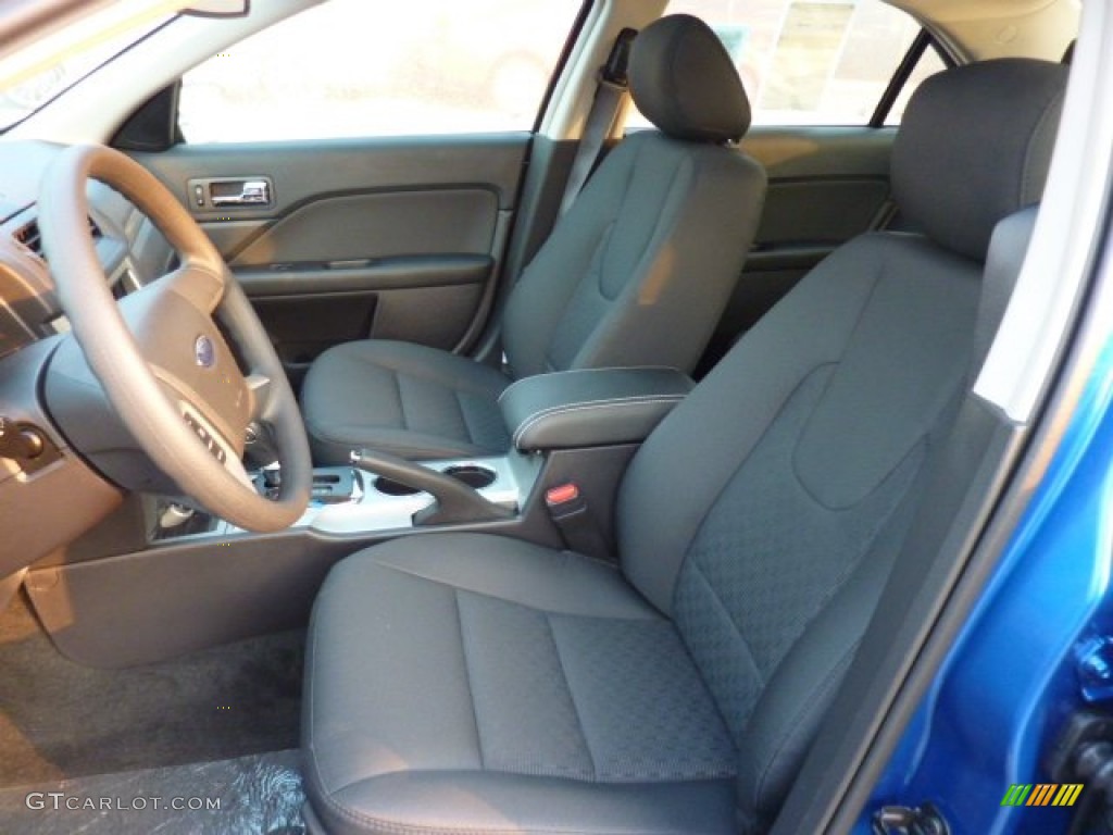 Charcoal Black Interior 2012 Ford Fusion SE V6 Photo #53775165