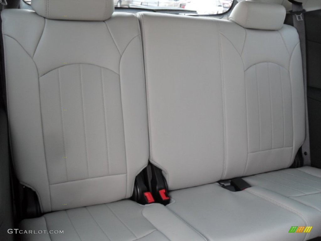 Light Gray/Ebony Interior 2012 Chevrolet Traverse LTZ Photo #53775180