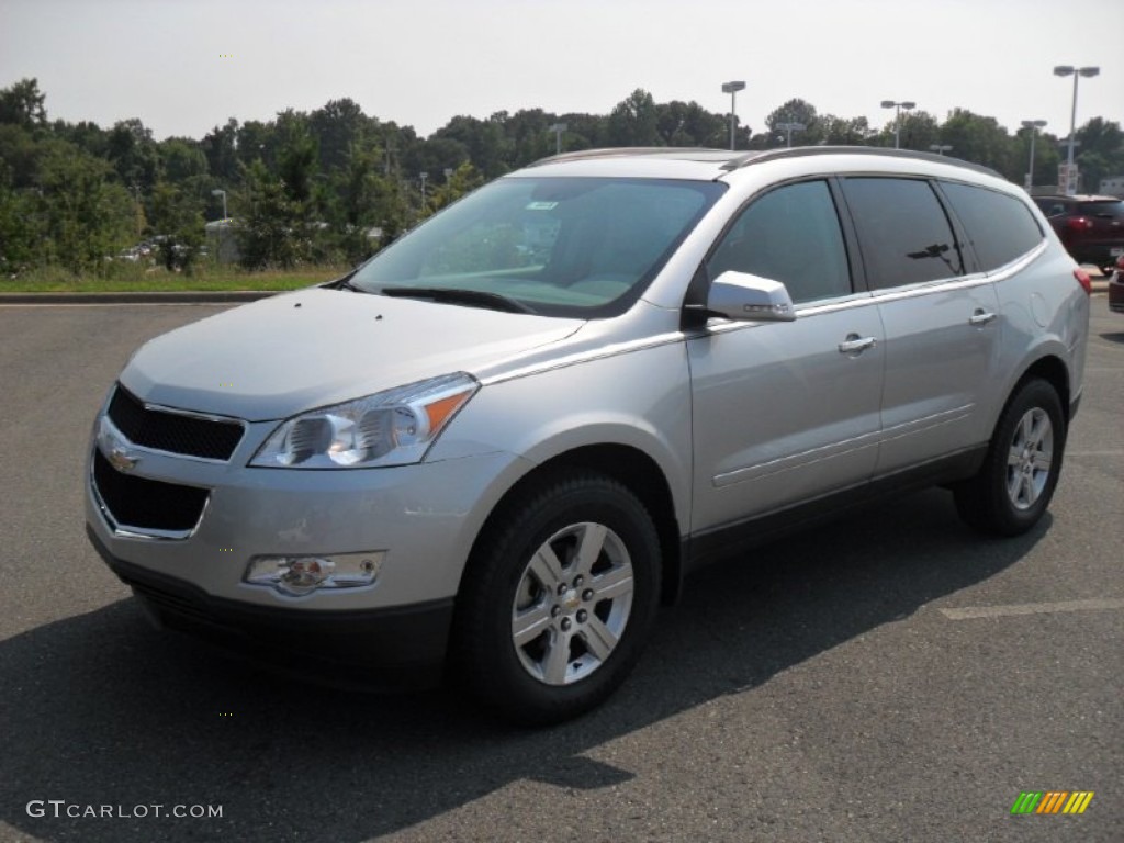 2012 Traverse LT - Silver Ice Metallic / Dark Gray/Light Gray photo #1