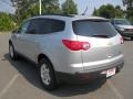 2012 Silver Ice Metallic Chevrolet Traverse LT  photo #2