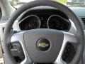 Dark Gray/Light Gray 2012 Chevrolet Traverse LT Steering Wheel
