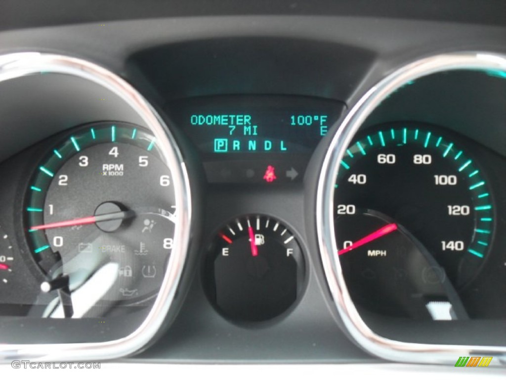 2012 Chevrolet Traverse LT Gauges Photo #53775321